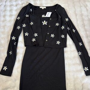 LA Hearts Two Piece Dress and Cover Up - Small